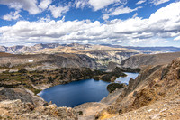 High Altitude Glacier Lake on Bear Tooth HWY close to the pass.