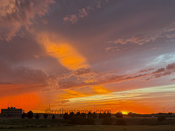 Sunset at Sydney, Nebraska
