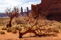 3 sisters in Monument Valley, AZ