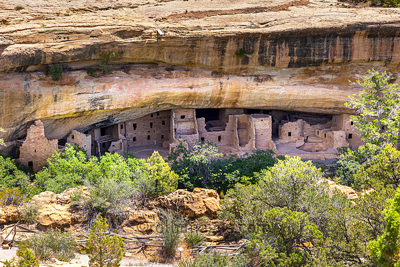 Cliff Dwellings at Mesa Verde NP in CO