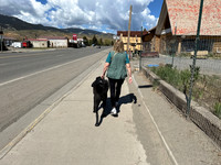 Out for a walk in Debois, WY